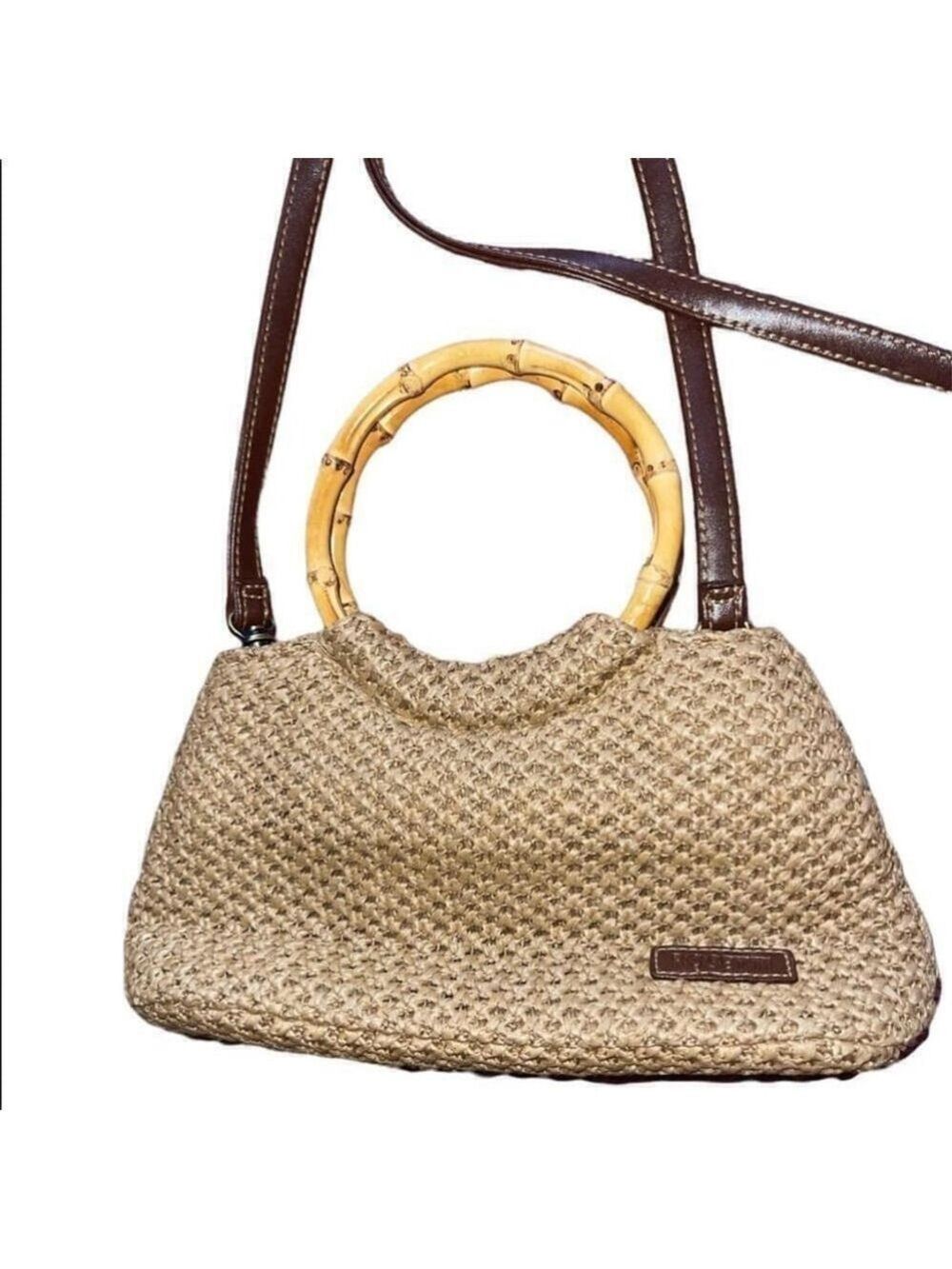 Rosetti | Cream Crocheted Purse with Bamboo handles - Picture 2 of 9